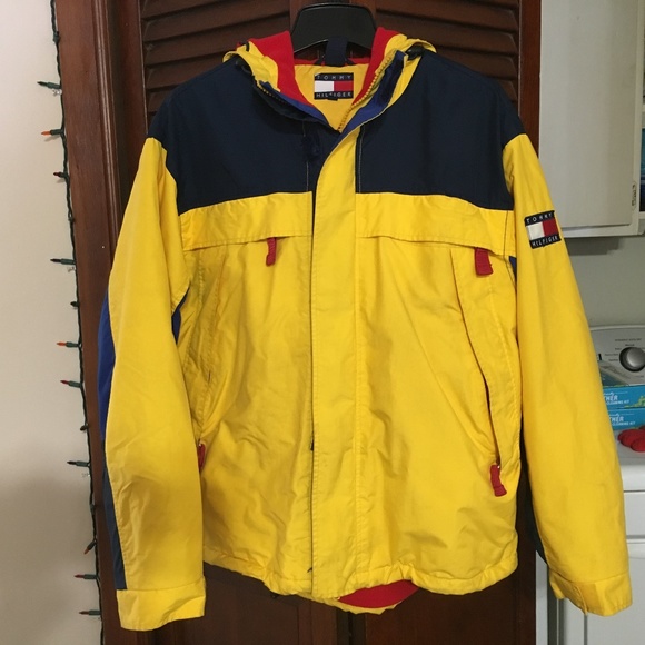 vintage tommy hilfiger winter jacket